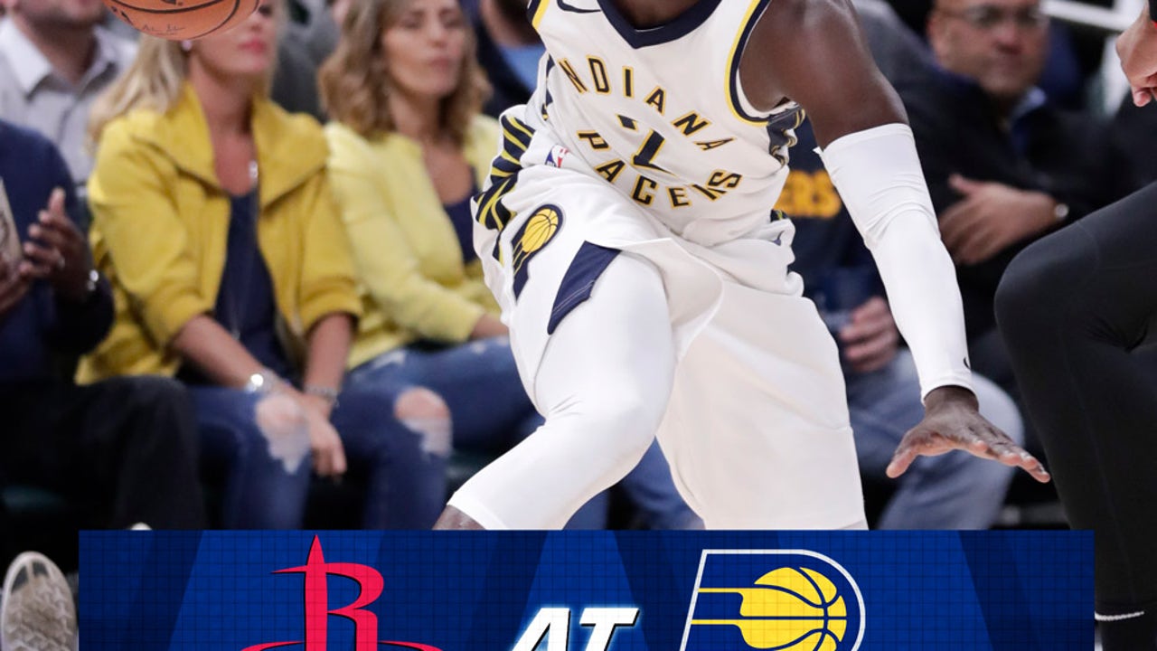 Confident Oladipo to lead Pacers against struggling Rockets
